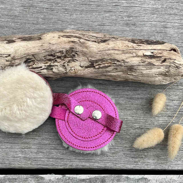 Leather Earmuffs for Bike Helmet