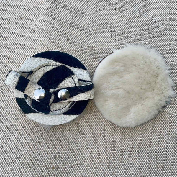 Leather Earmuffs for Bike Helmet