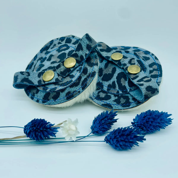 Leather Earmuffs for Bike Helmet