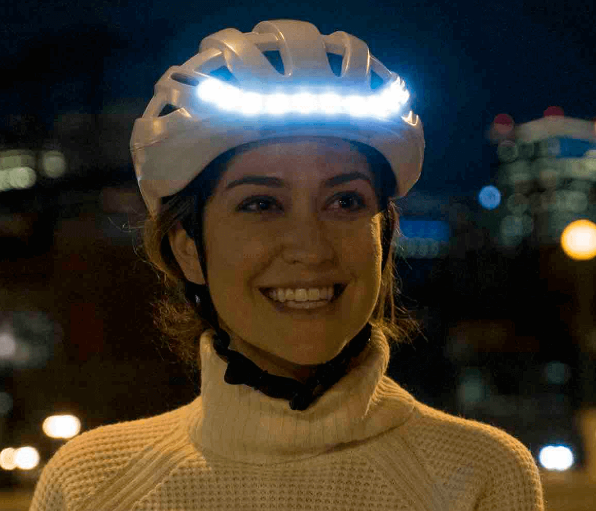 Casque lumineux pour vélo et trottinette électrique Street - MIPS
