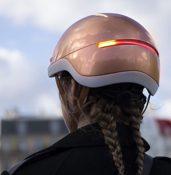 Casque Lumineux Urbain Chic Clignotants Overade Life