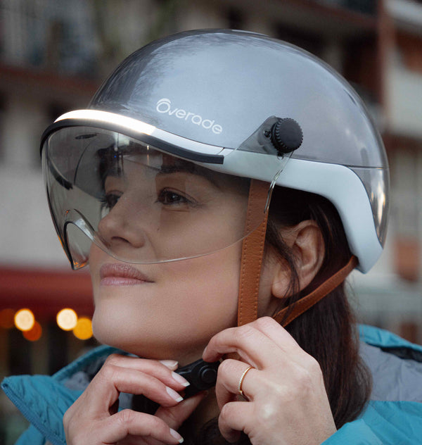Casque Lumineux Visiere Clignotants Overade Life