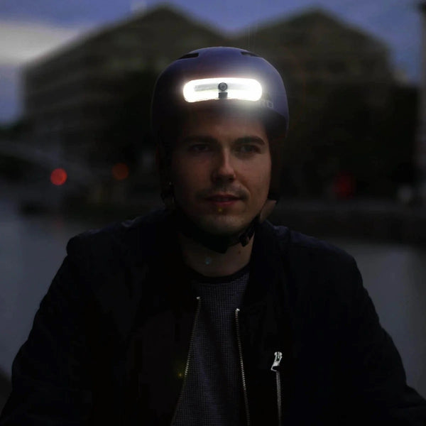 Lumiere Velo Blanc ou Rouge pour Casque Velo - OVERADE LUM