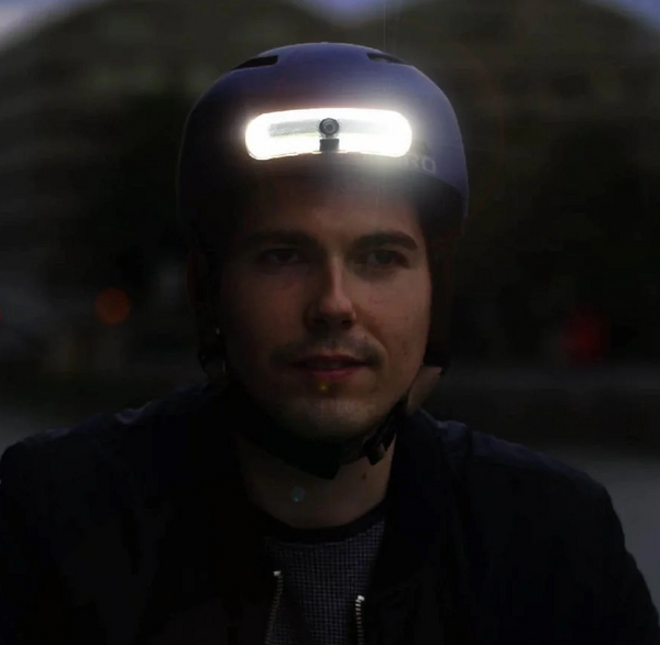 Lumiere Velo Blanc ou Rouge pour Casque Velo - OVERADE LUM