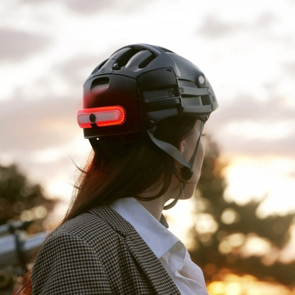 Lumiere Velo Blanc ou Rouge pour Casque Velo - OVERADE LUM