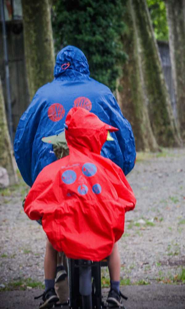 Adult Bike Rain Poncho - FULAP Rain Cape Spad de Ville