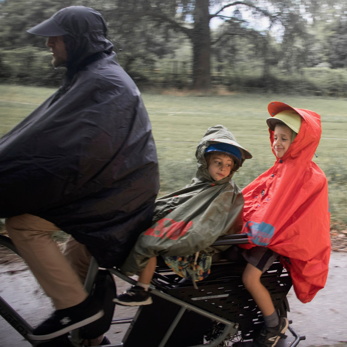 Poncho pluie étanche siège vélo et enfant Fulap Jr Spad de ville