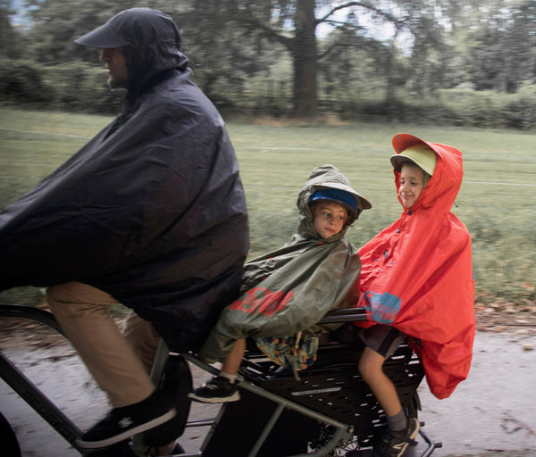 Adult Bike Rain Poncho - FULAP Rain Cape Spad de Ville