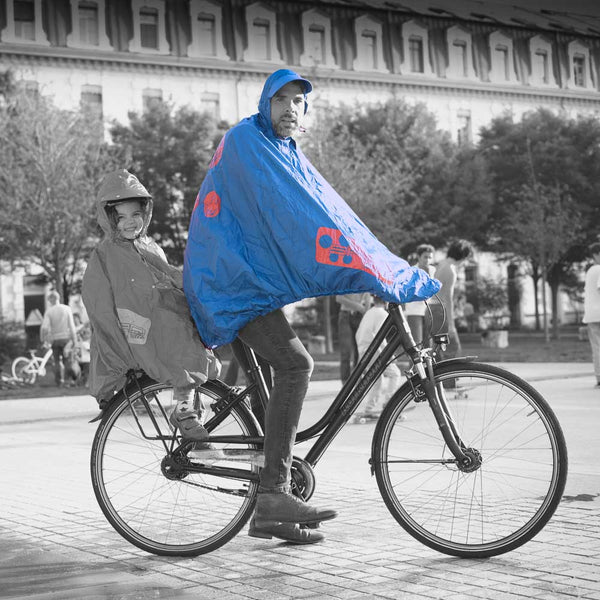 Adult Bike Rain Poncho - FULAP Rain Cape Spad de Ville