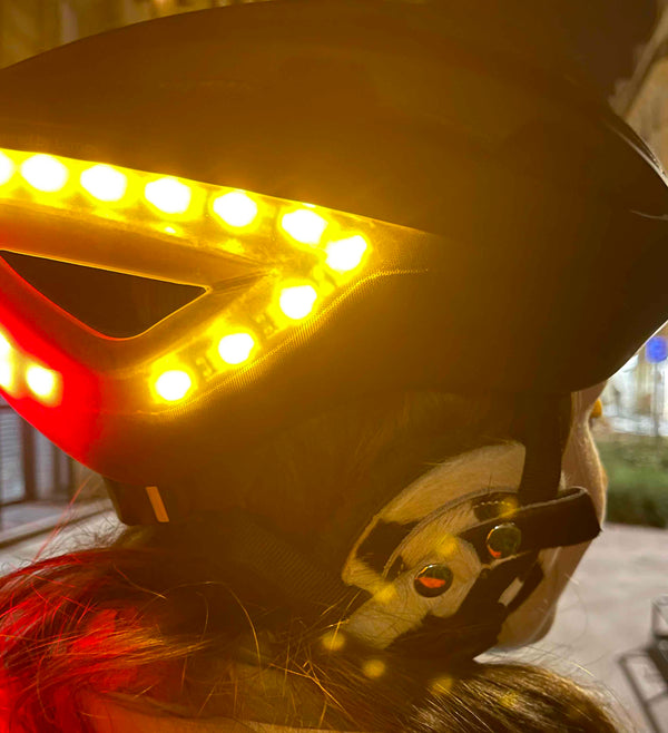 Leather Earmuffs for Bike Helmet