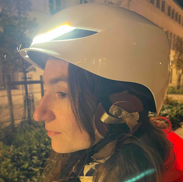 Leather Earmuffs for Bike Helmet