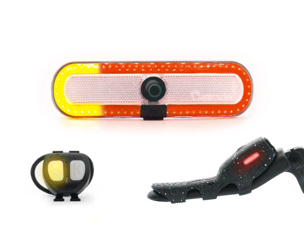 Phare Velo avec Clignotants et Stop - OVERADE TURN et Oxybrake