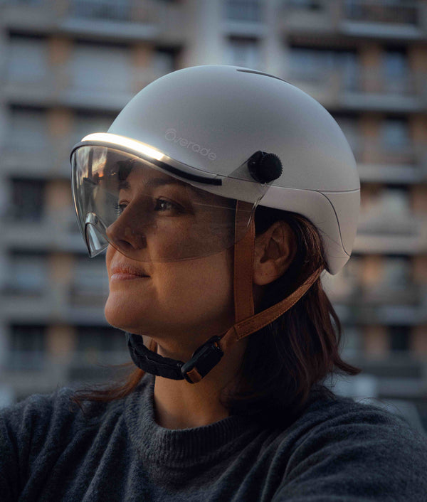 Casque Lumineux Visiere Clignotants Overade Life