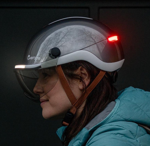 Casque Lumineux Visiere Clignotants Overade Life