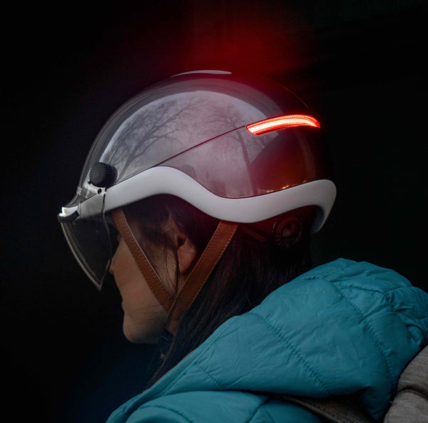 Casque Lumineux Visiere Clignotants Overade Life