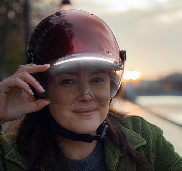 Casque Lumineux Visiere Clignotants Overade Life