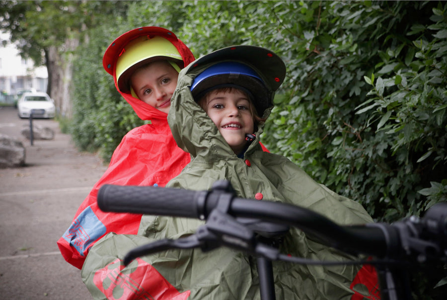 Poncho Pluie Velo Enfant - Cape Pluie - FULAP Junior - Spad de Ville