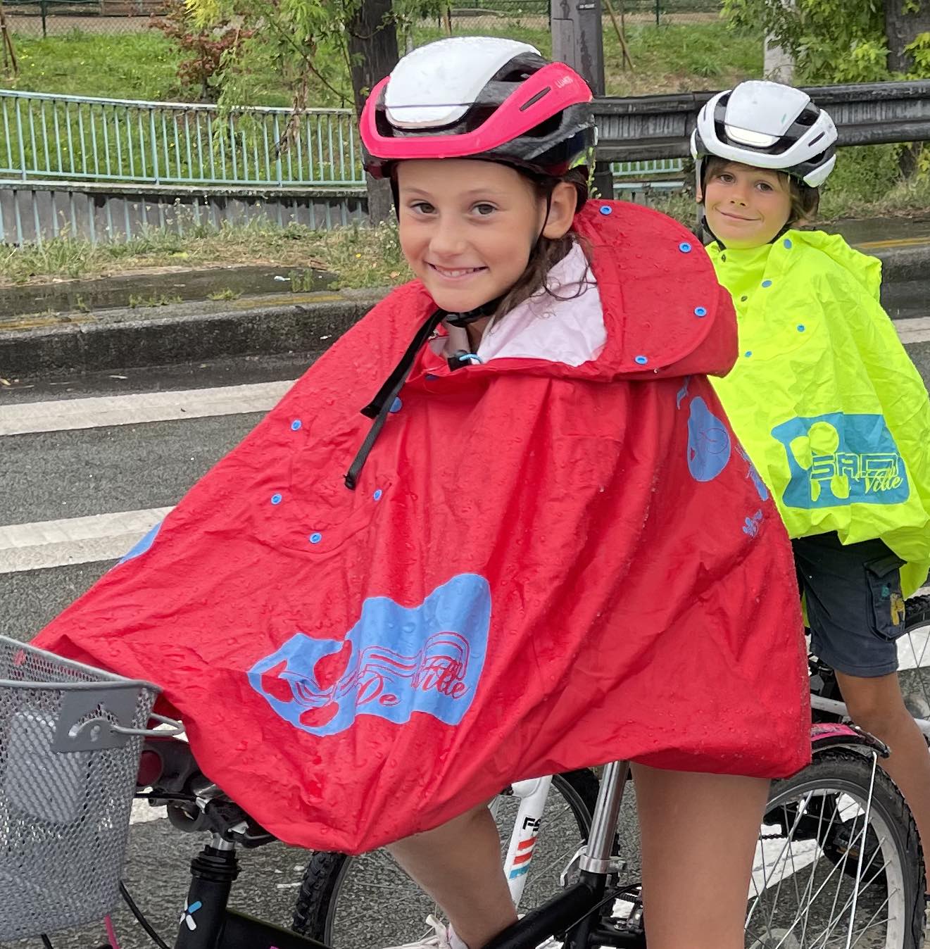 Cape de pluie velo enfant on sale