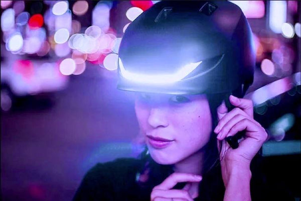 Casque lumineux Matrix Noir Standard