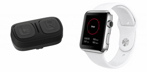 Télécommande et Apple Watch pour clignotants